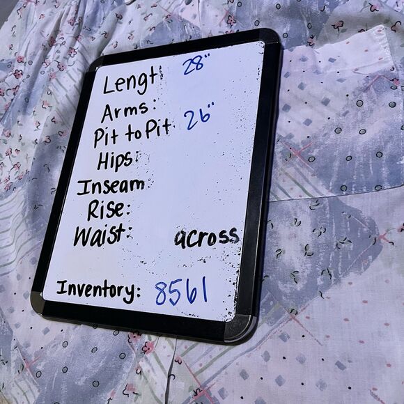 Vintage Tapestry Women's Button Up Casusal Shirt Floral Cottage Core Coquette 1X - Picture 11 of 11